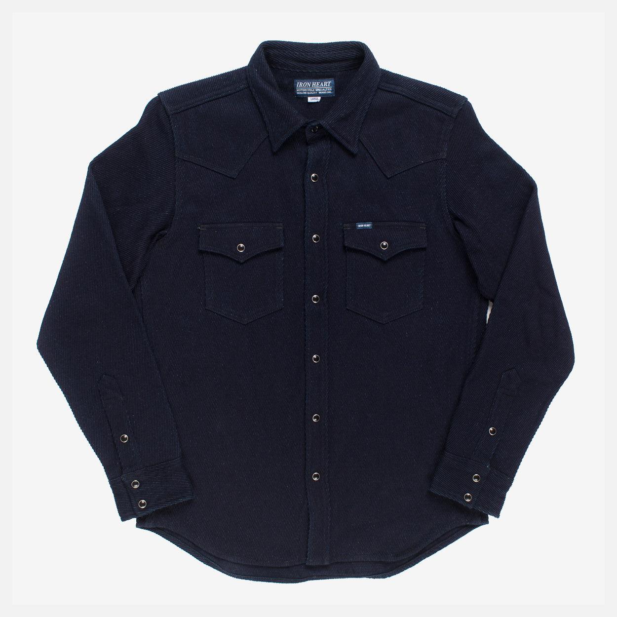 IHSH-208-IND - Kersey Western Shirt - Indigo