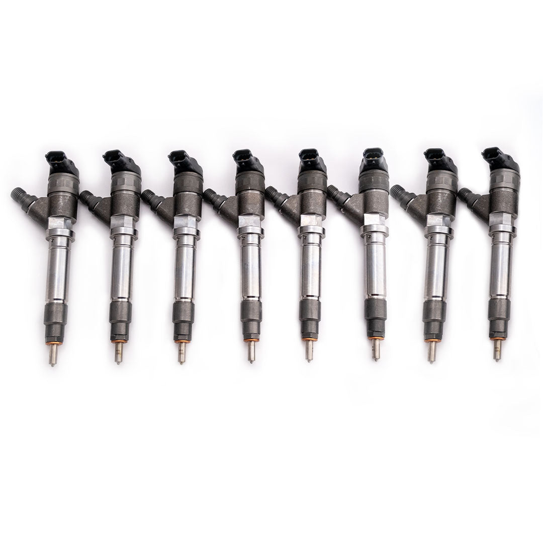 Chevy Duramax 04.5-05 LLY Reman Injector Set 45 Percent Over 100hp Dynomite Diesel