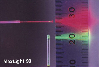 MaxLight 90 Output Compared to Straight Output