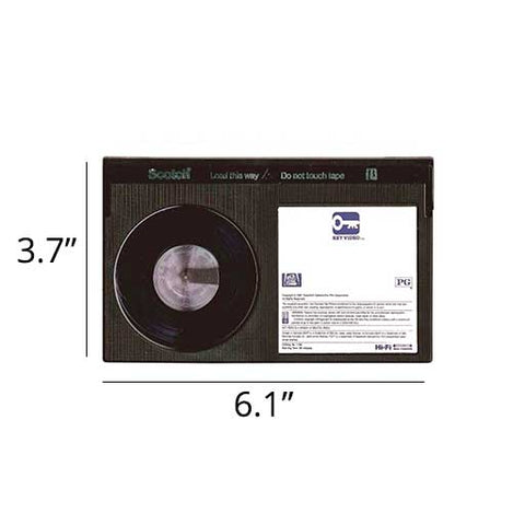 Betamax tape dimensions