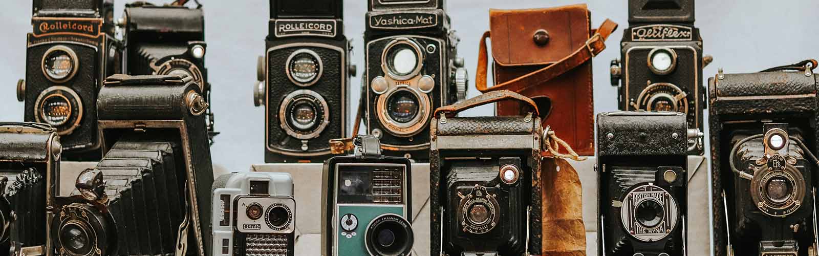 vintage photo cameras