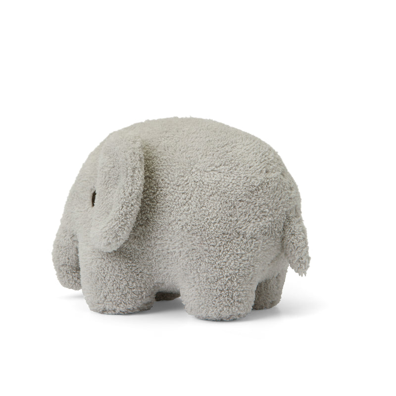 trompet Grootste Lelie Nijntje Elephant Knuffel Terry Light Grey - 23 cm | Miffy | Olive & Mint