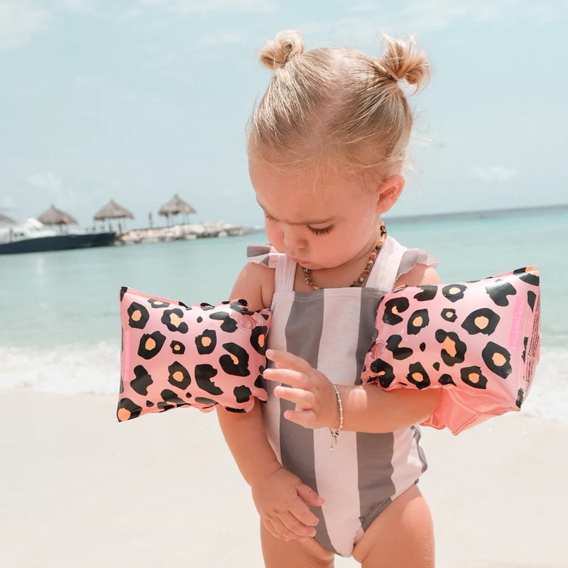 Swim Essentials Zwembandjes Panter Rose Goud | Opblaasspeelgoed