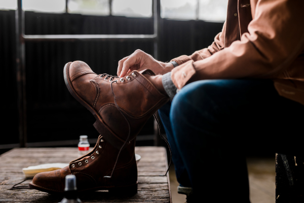 Red Wing Iron Ranger 8111 Amber Leather – The Boot Shop
