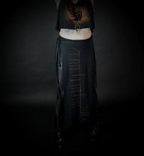 Load image into Gallery viewer, Scathach Ogham Stained Panel Skirt Loincloth
