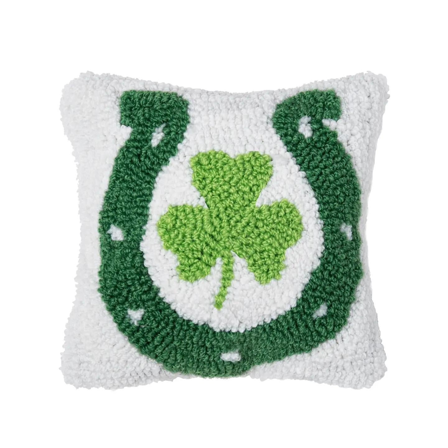 Pillow - Horseshoe & Clover