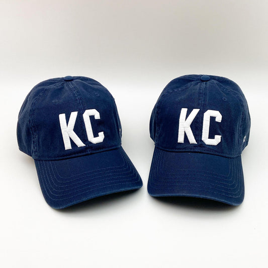 Ballcap - KC - White on Sky Blue – a store named STUFF