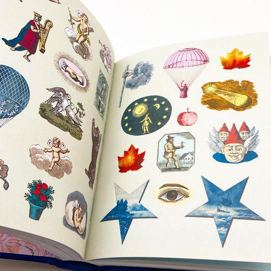 The Antiquarian Sticker Book: Imaginarium: An Illustrated