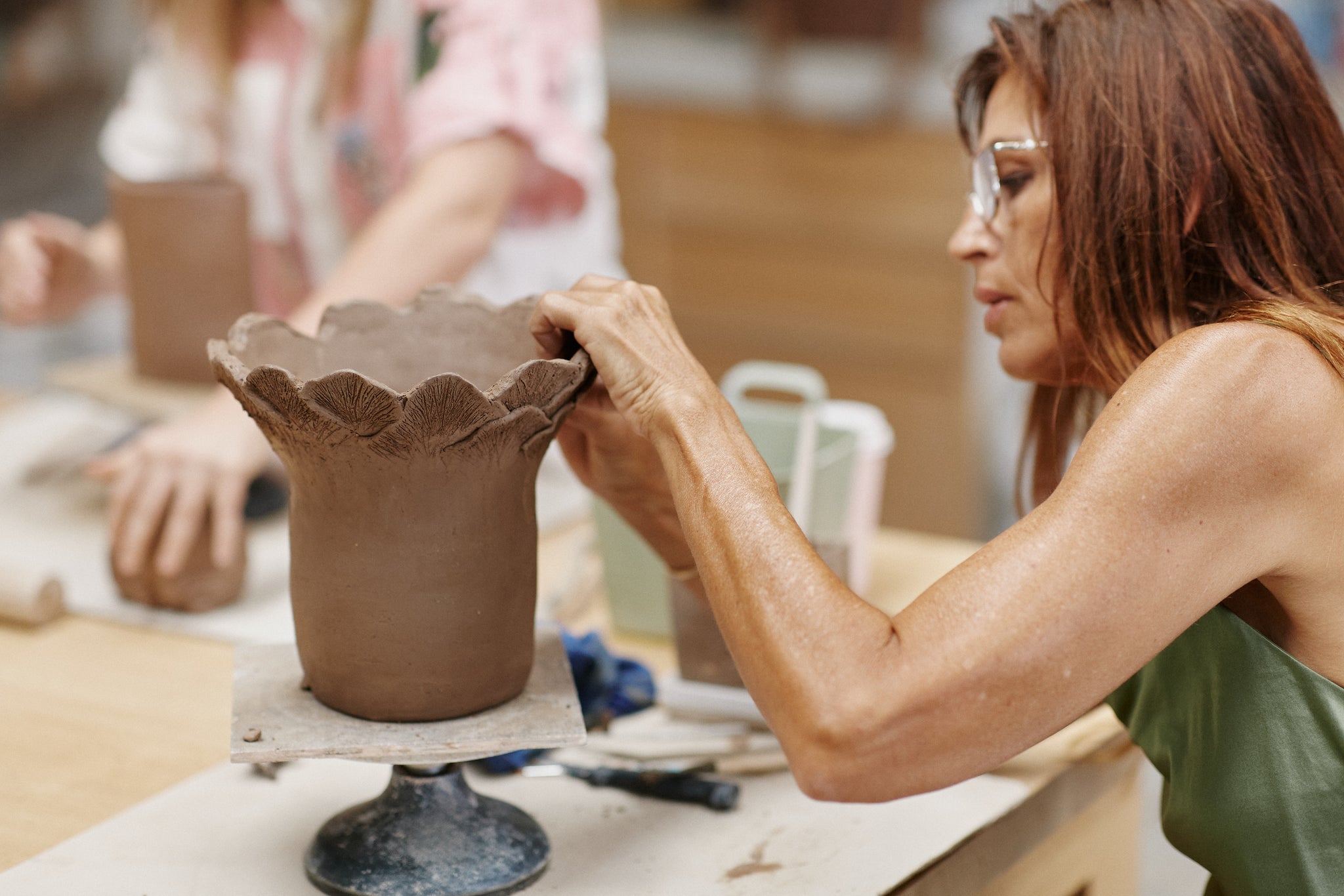The power of clay and pottery as a self care practice