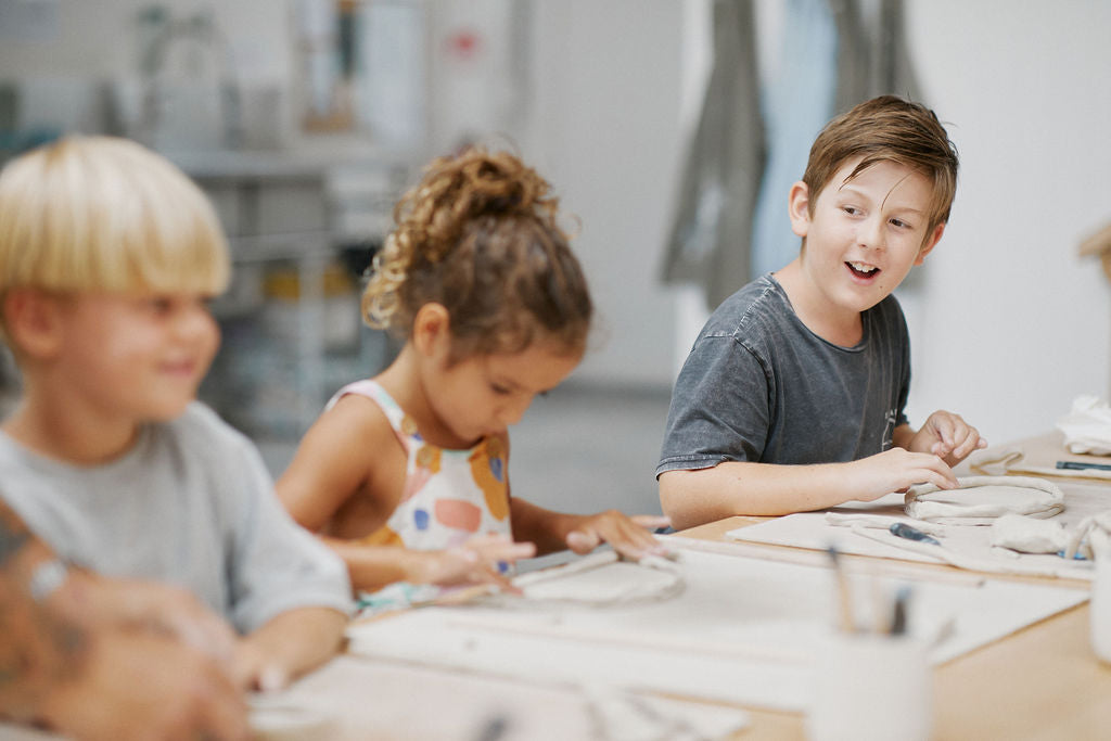 Kids Pottery Classes for School Holiday Fun