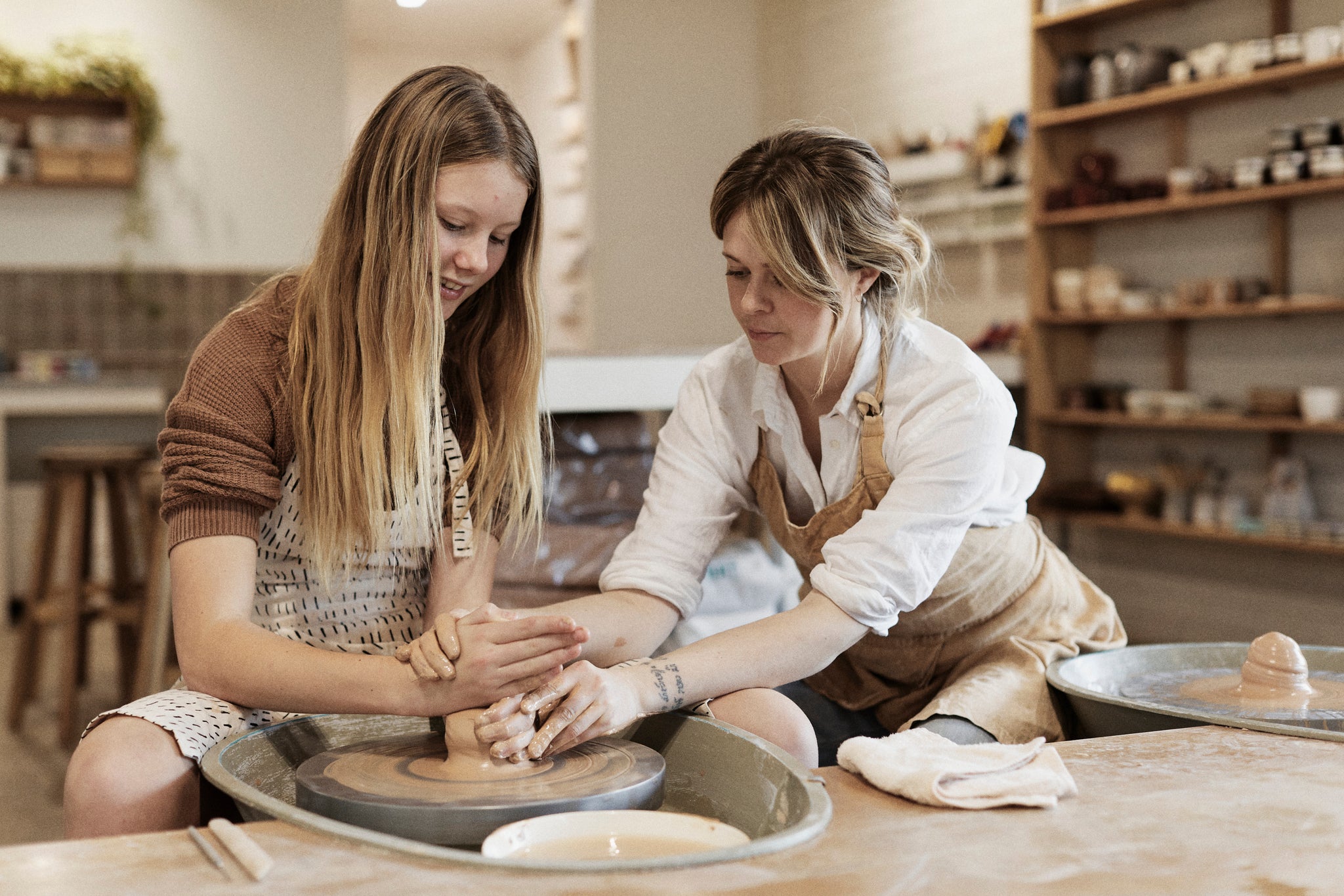 Kids and Teen Pottery Classes as a fun School Holiday Activity