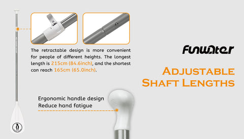 Funwater adjustable shaft length paddle