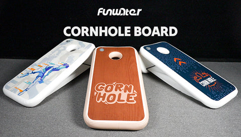 Funwater corn hole game board