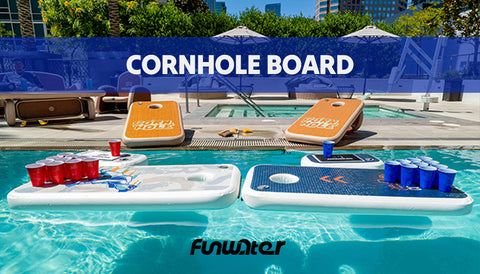 Fuwnater different colors corn hole board with bags