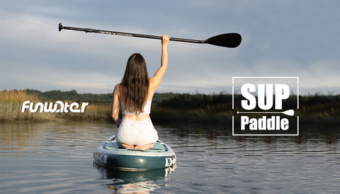 Funwater single&double end paddle for paddle board
