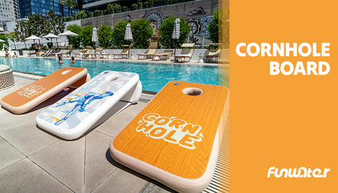 Funwater cornhole board