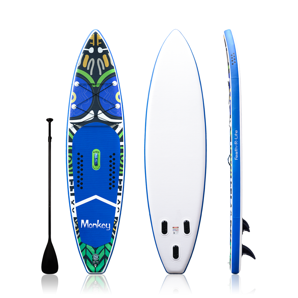 funwater-summer-feath-r-lite-paddle-board-monkey-touring-waterproof-leisure-sport-fashion-surfing-blue-inflatable