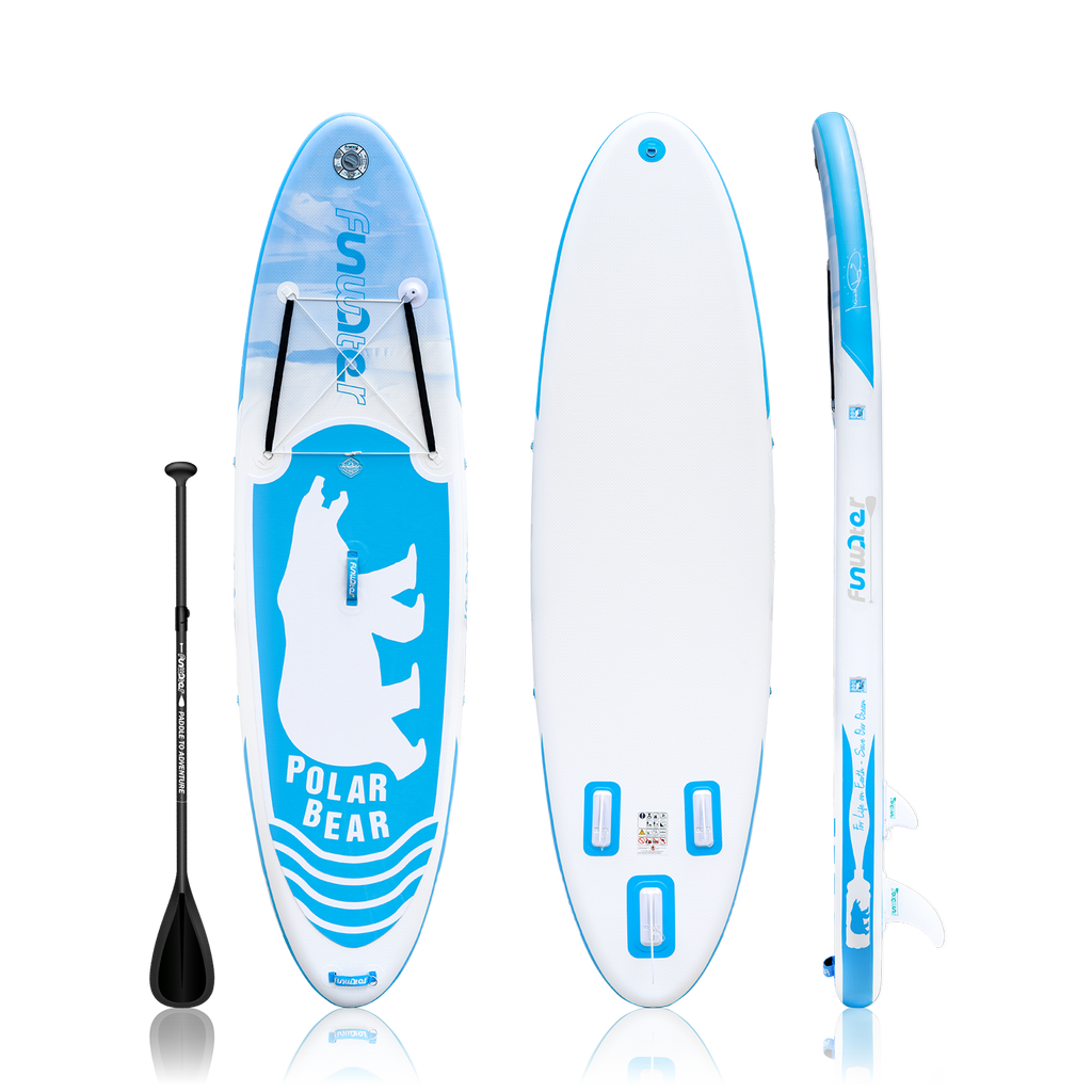 funwater-summer-inflatable-paddle-board-sup-blue-polar-bear-touring-boating-comfy-sport-leisure-freeshipping-safety