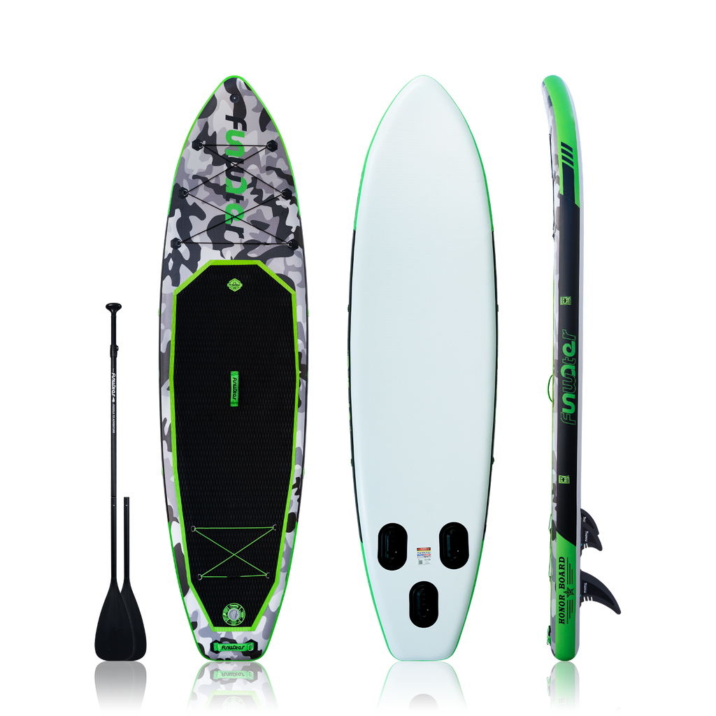 funwater-summer-inflatable-stand-up-paddle-board-sup-honor-green-color-waterproof-sport-leisure-touring