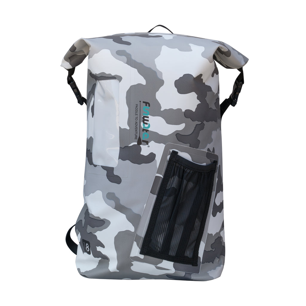 funwater-waterproof-backpack-grey-summer-adventure-camping-touring-fishing-high-capacity-large-comfy