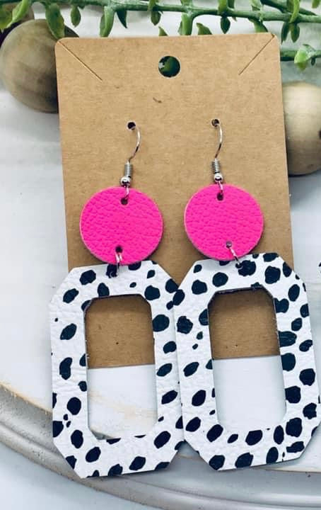 Cheetah Circle Earrings by Keep It Gypsy – Denims & Diamonds Boutique