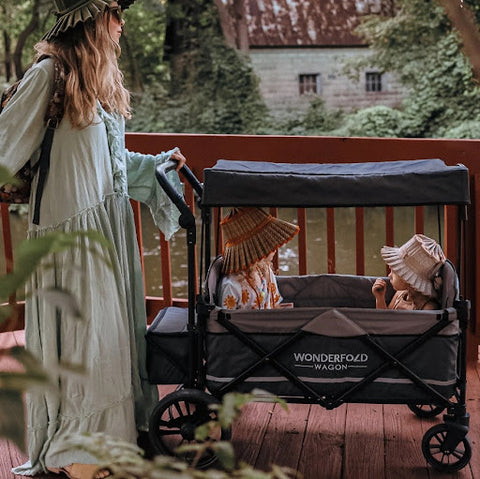 the X2 is an affordable all-terrain stroller wagon and once of the most lightweight strollers out there