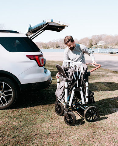 Folding wagons are space savers