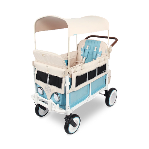 most stroller wagons are plain. This one is super trendy