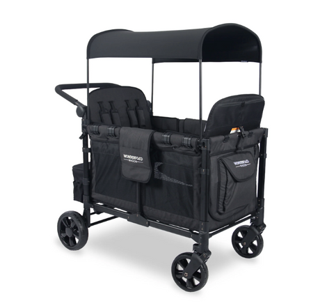 We designed the W4 Elite stroller wagon with safety and functionality in mind