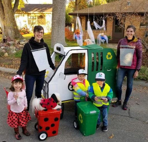 Garbage Truck Halloween Wagon Costume