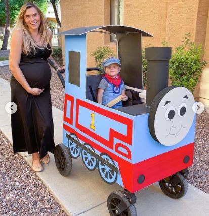 Thomas the Train Halloween Wagon Costume