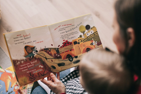 reading a story is one of the simplest indoor activities for kids