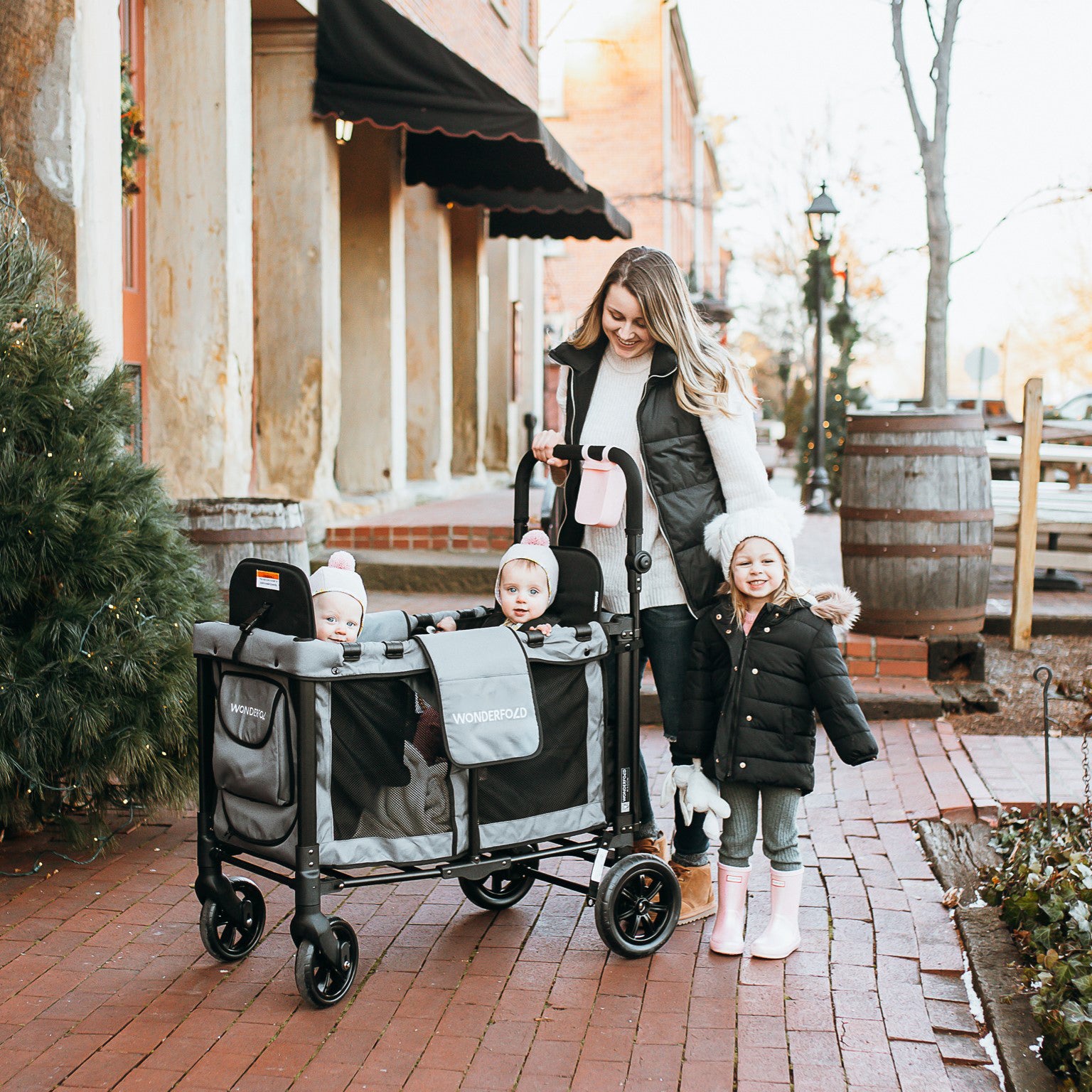 W2 Original Double Stroller Wagon (2 Seater)