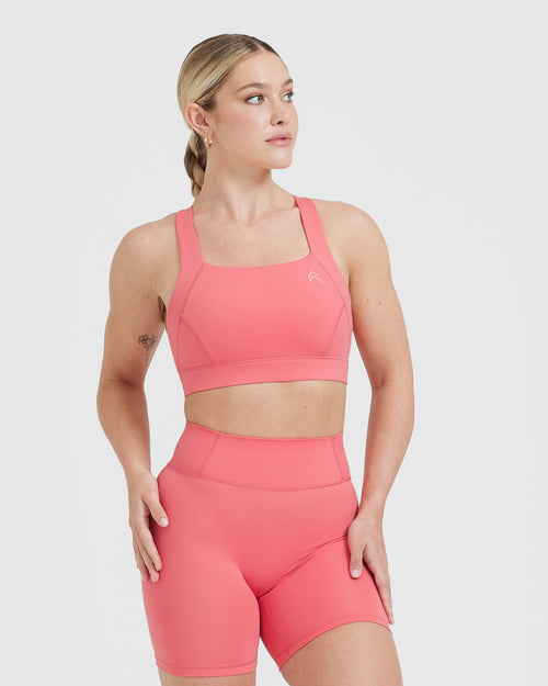 Luminary Sports Bra - Pink Pastel – Activae Apparel