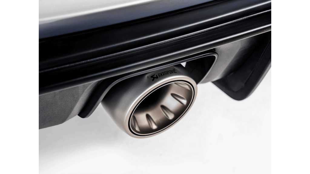 Akrapovic Tail Pipe Set (Titanium) for 2020+ Porsche Cayman GT4 (718) - (MPN # TP-T/S/27) - 2to4wheels