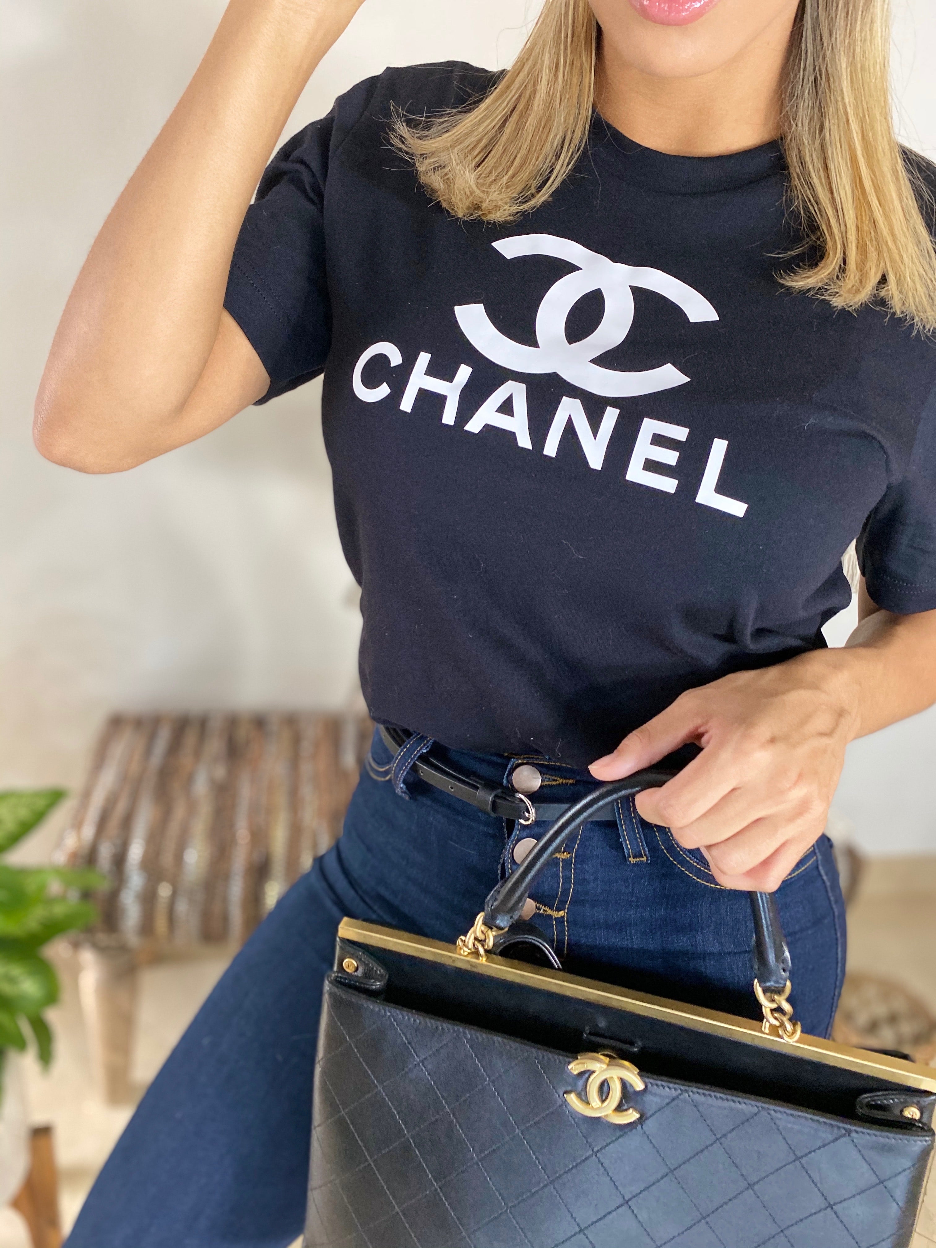 Cheap Luxury Accessories Of Chanel Inspired Shirt Christmas Gift For Mom   Wiseabe Apparels