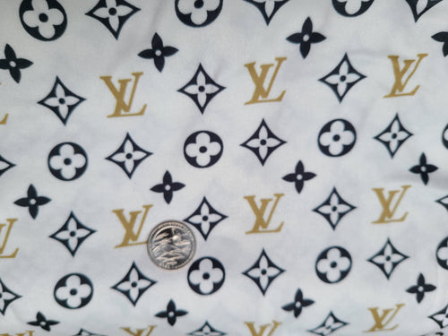 Spandex fabric lv, louis vuitton fabric, louis vuitton logo fabric