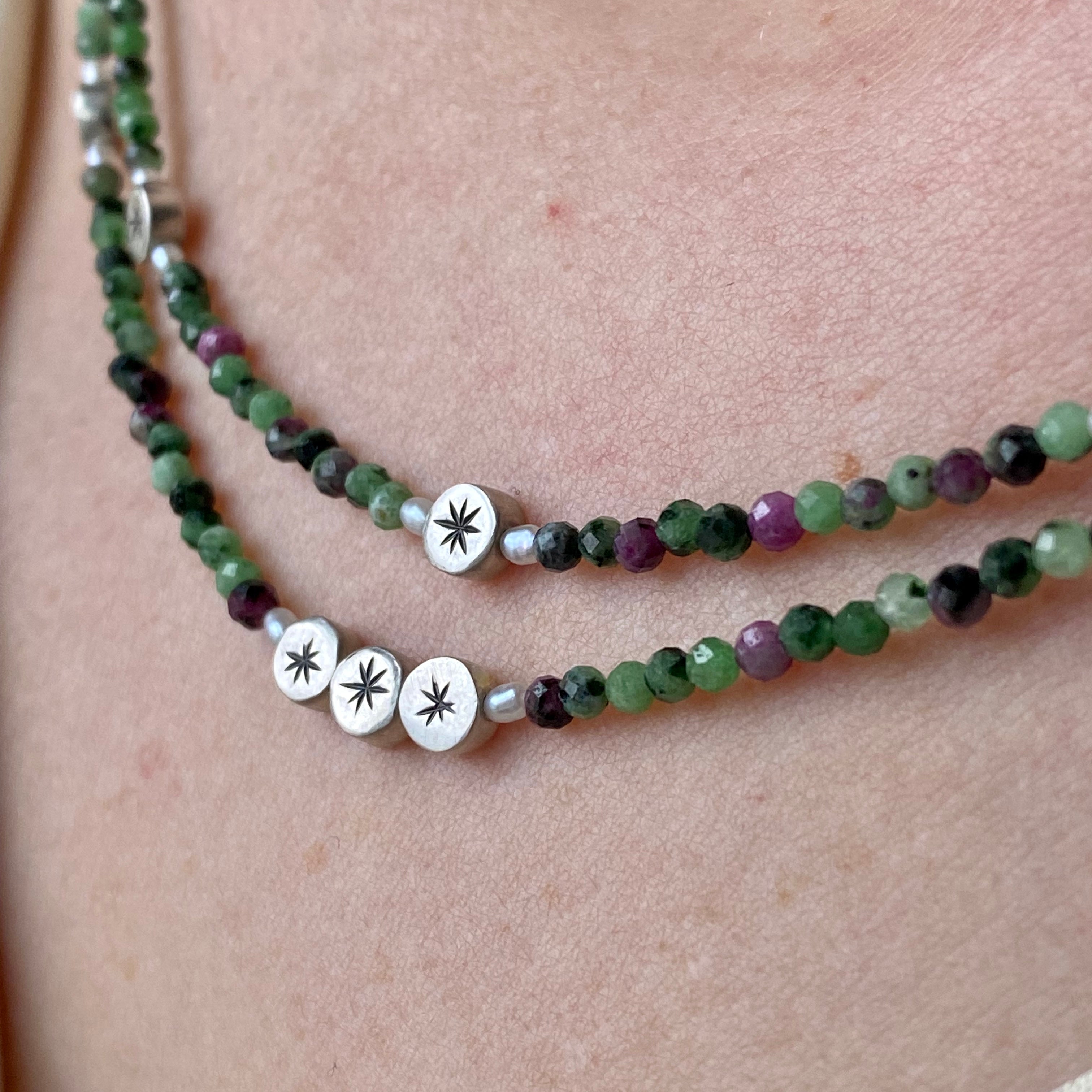 Tiny Bead Necklaces - Karen Eisenberg Designs