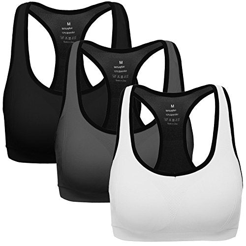 MIRITY Women Racerback Sports Bras - High Impact Workout Gym Activewea –  Fannie Lee Fashions