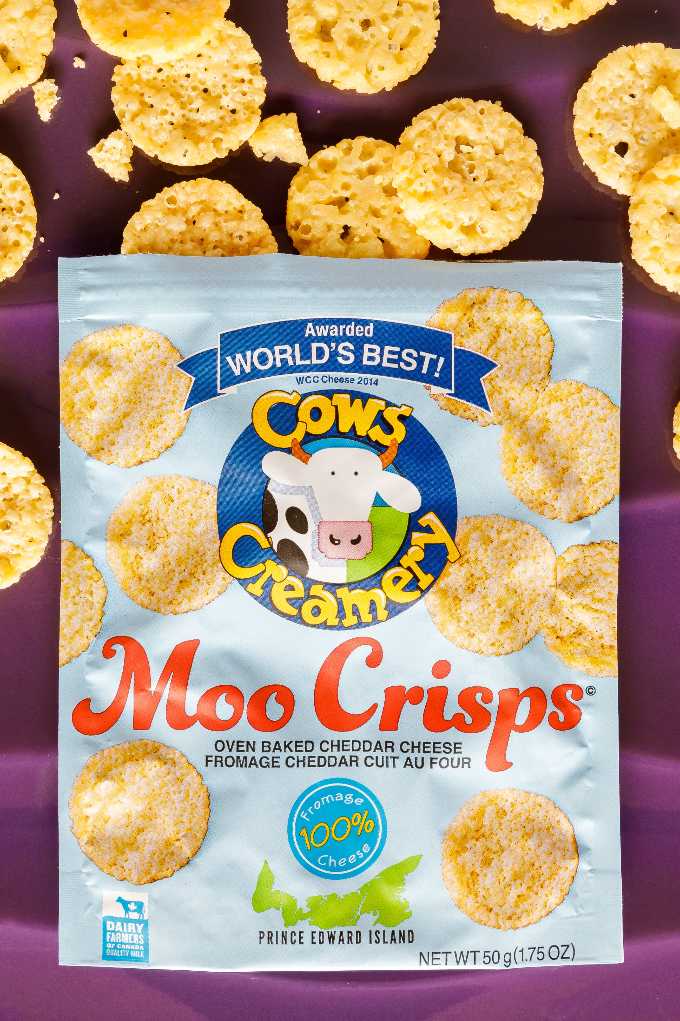 Moo Crisps Opened