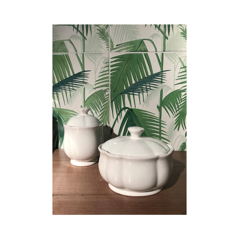 Verde Verticale - Palm Set de 4 Carreaux en Céramique 53 x 53 cm