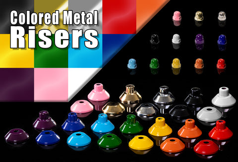 Multiple Colored Metal Risers