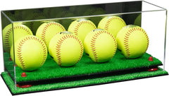 4 Softball Display Case