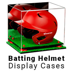 Batting Helmet Display Cases