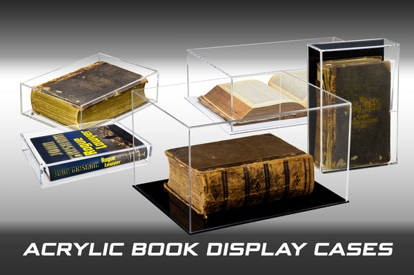 Deluxe Clear Acrylic Book Display Case (a030-a)