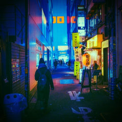 Osaka, Japan Night Life Alley Street (Retrieved from PickPik.com | Modified for Fair Use)