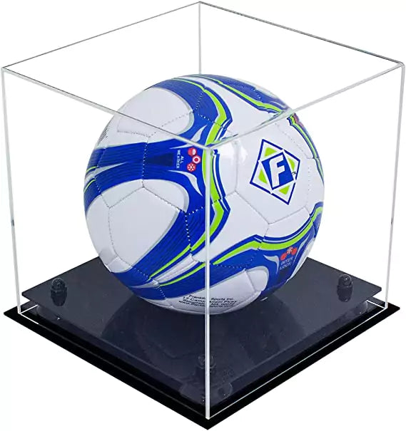 Acrylic Soccer Ball Display Case - Clear (A027/B02)
