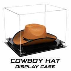 Acrylic Cowboy Hat Display Case