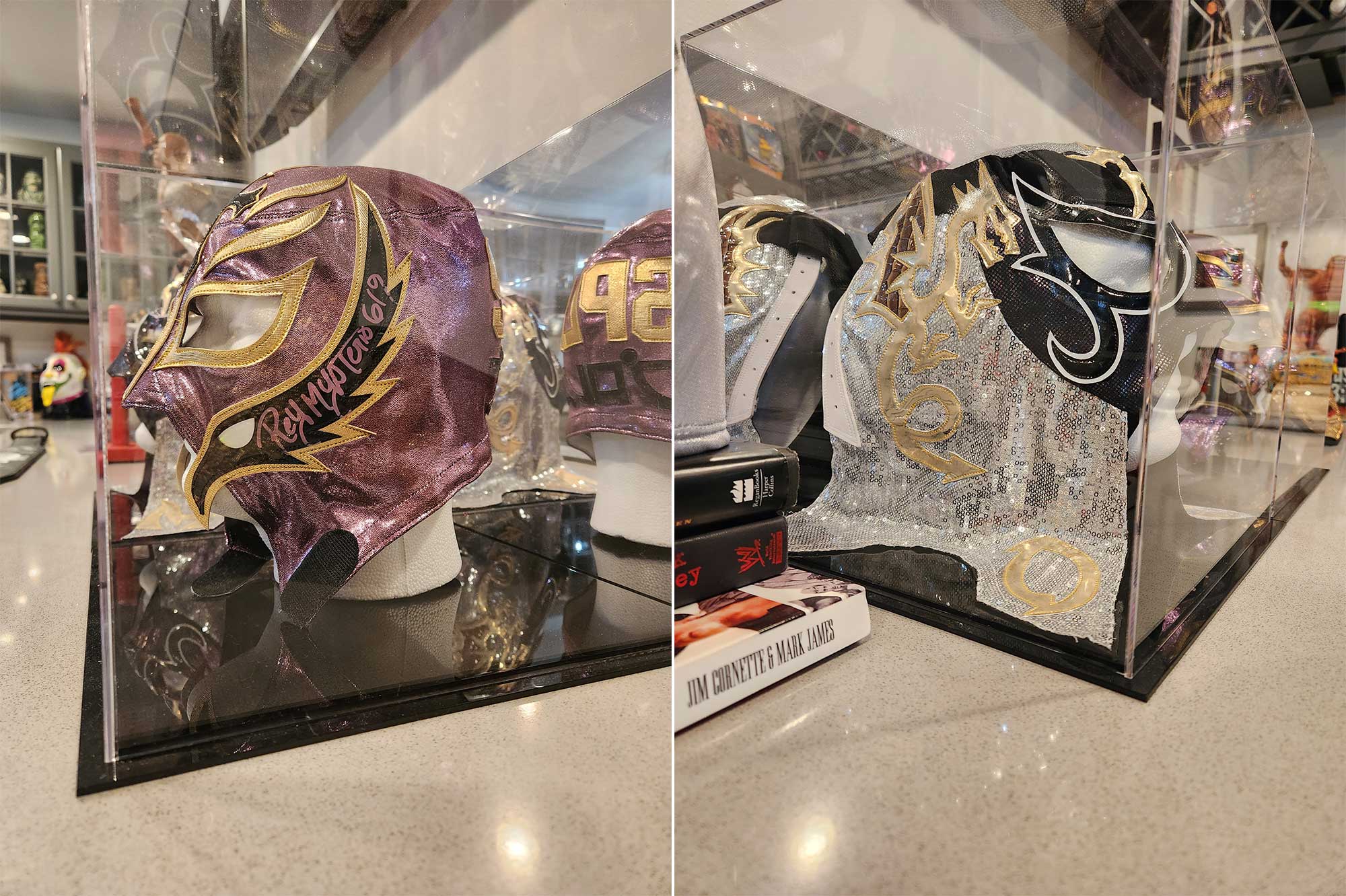 Luchador Mask Display Cases
