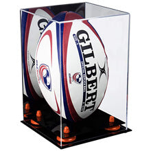 Better Acrylic Display Case Showcase Regulation Rugby Ball Protect Collectible Sports Memorabilia